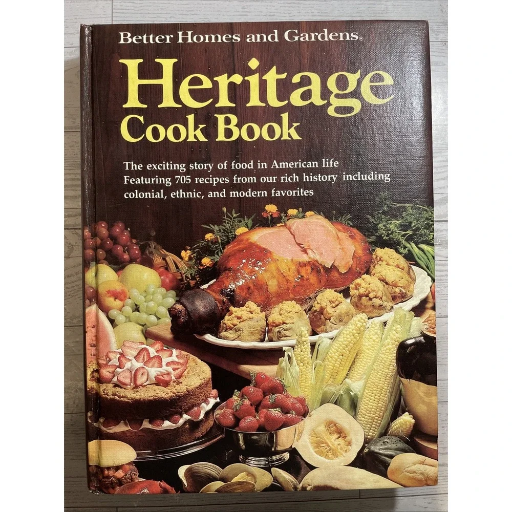 Vintage Better Homes & Gardens Heritage Cook Book Hardcover 4th‎ Printing 1976